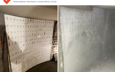 Wear protection of a dynamic separator in a cement plant