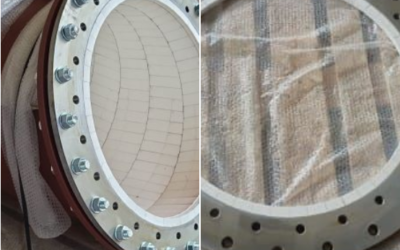 Manufacture and supply of a DN700 bend for a channel in the steel industry