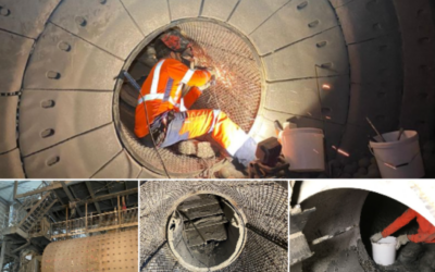 Protection of a ball mill