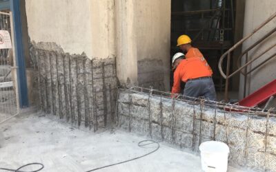 Travaux de réfection de Génie Civil en industrie